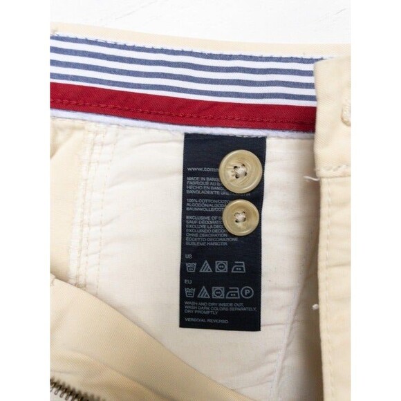 Tommy Hilfiger Khaki Shorts Sz 36 - Picture 5 of 6